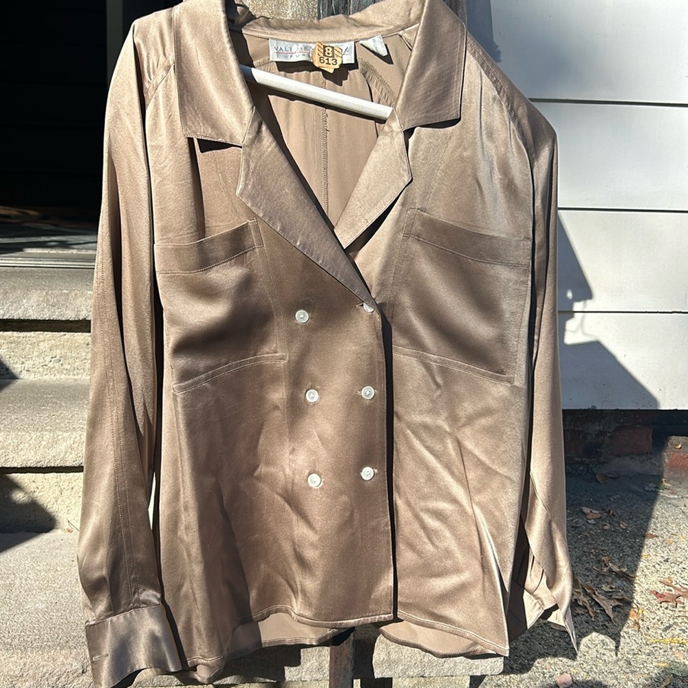 Vintage 100% Silk Blouse